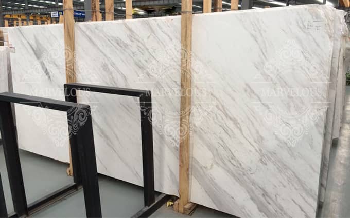import of marble slabs