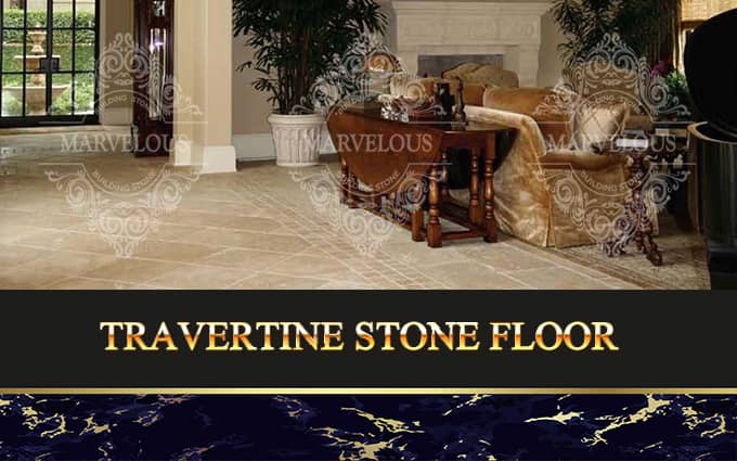 Travertine Stone Floor