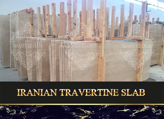 Iranian Travertine Slab