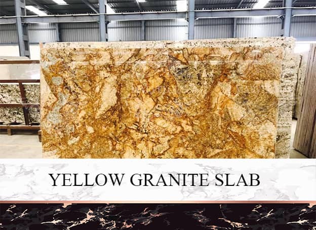 Yellow Granite Slab