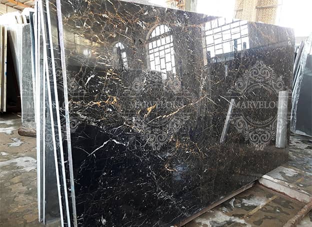 Import Golden Black Marble