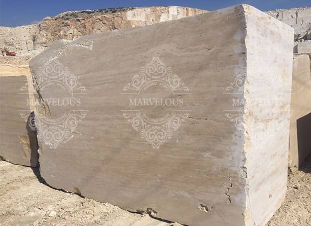 Travertine Stone Block