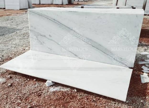 Export White Marble Stone