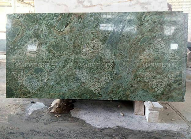 marble stone green 