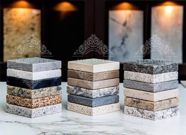 marble stone vs tiles