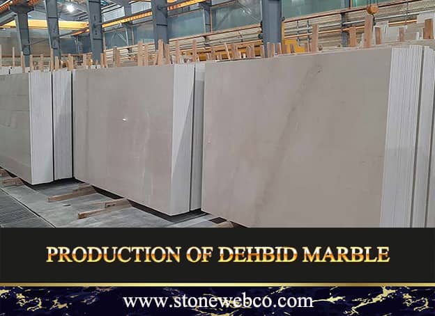 Production Of Dehbid Cream Marble