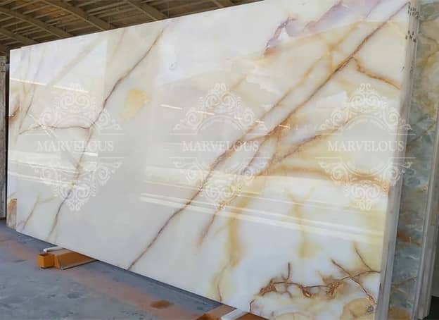 Import of onyx slabs