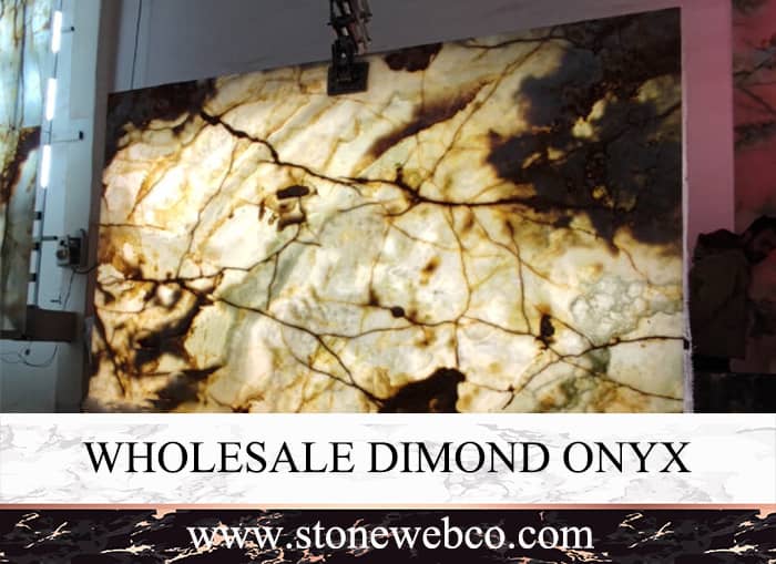 Wholesale diamond onyx slabs
