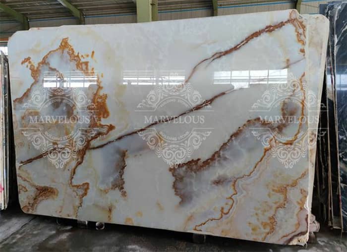 supplier of onyx stone slab
