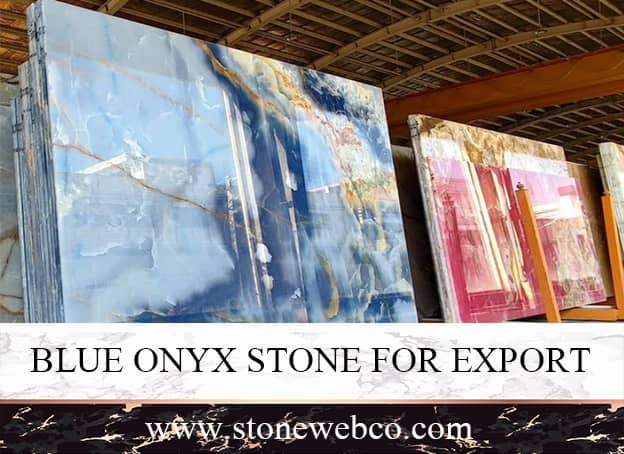 Blue onyx stone for export
